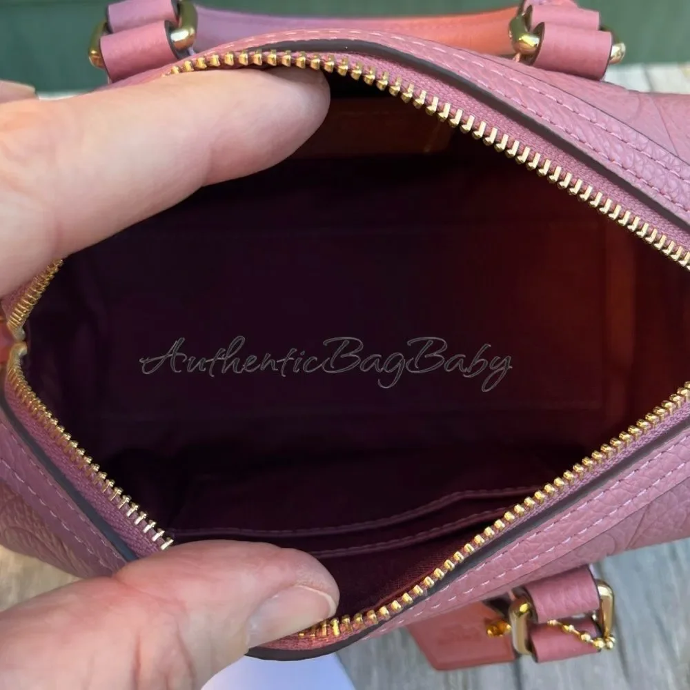 Coach Mini Rowan Crossbody Bag In Signature Leather Purse
